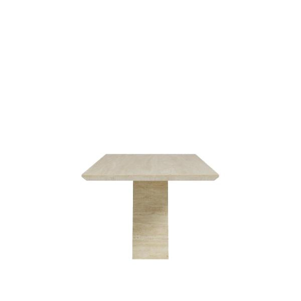 Pluto Beige Marble Dining Table 200cm