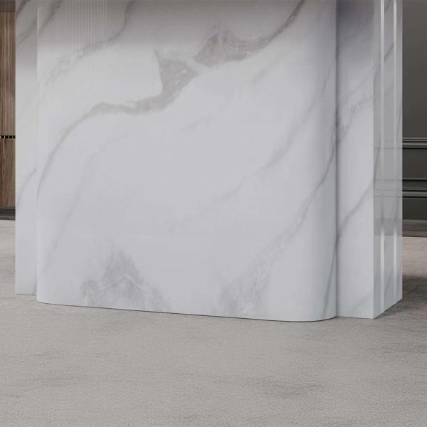 Valente White Marble Dining Table 180