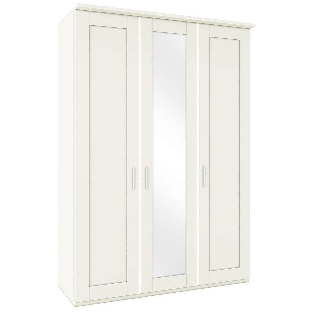 Marlow 3 Door Hinged Wardrobe With Mirror