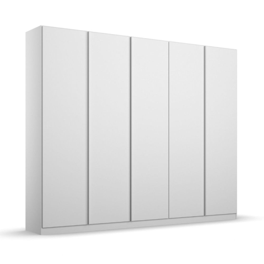 Rauch Monostar White 5 Door Hinged Wardrobe W226CM