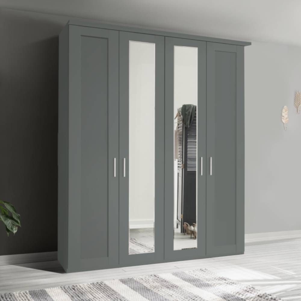Wiemann Cambridge 5 Hinged Door Wardrobe with Mirror