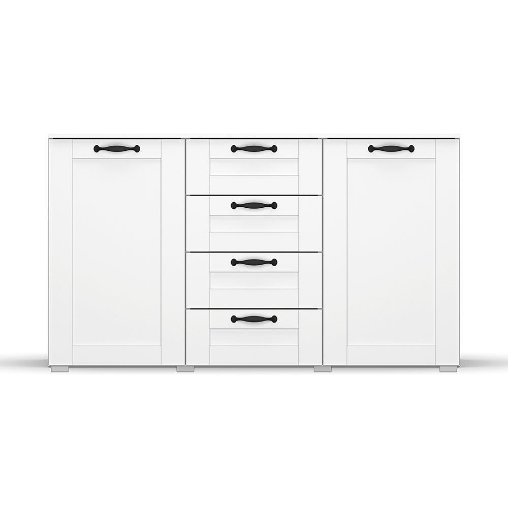 Chest 2-door, 4 drawers, softclose