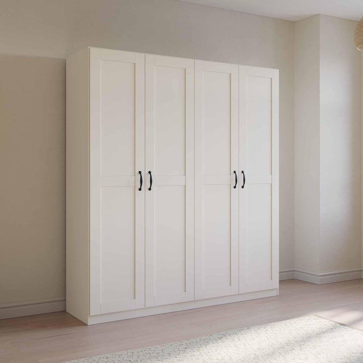Rauch Cottage 4 Door Hinged Wardrobe