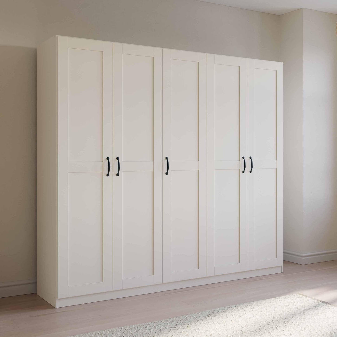 Rauch Cottage 5 Door Hinged Wardrobe