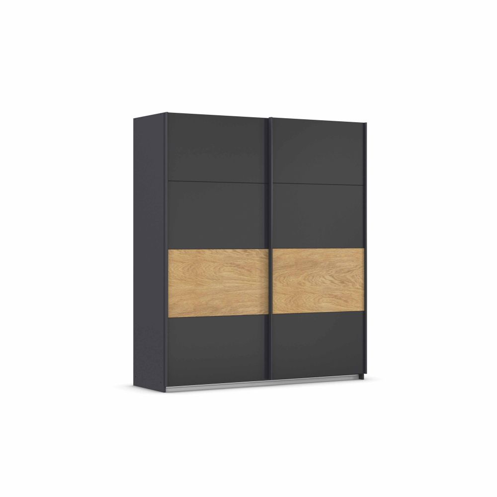 Rauch Malva 2-Door Sliding Wardrobe - 226 CM