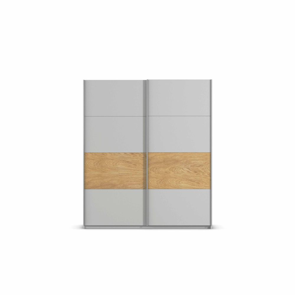 Rauch Malva 2-Door Sliding Wardrobe - 226 CM