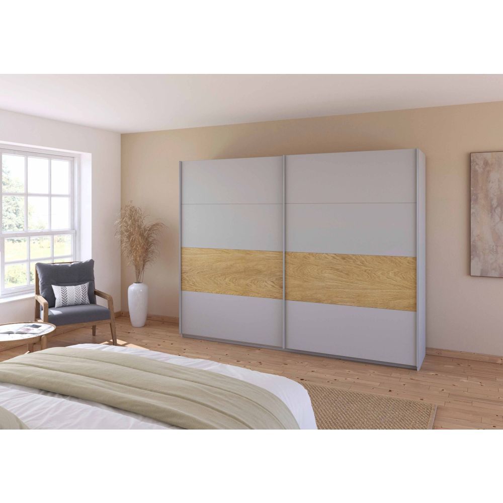 Rauch Malva 2-Door Sliding Wardrobe - 271CM