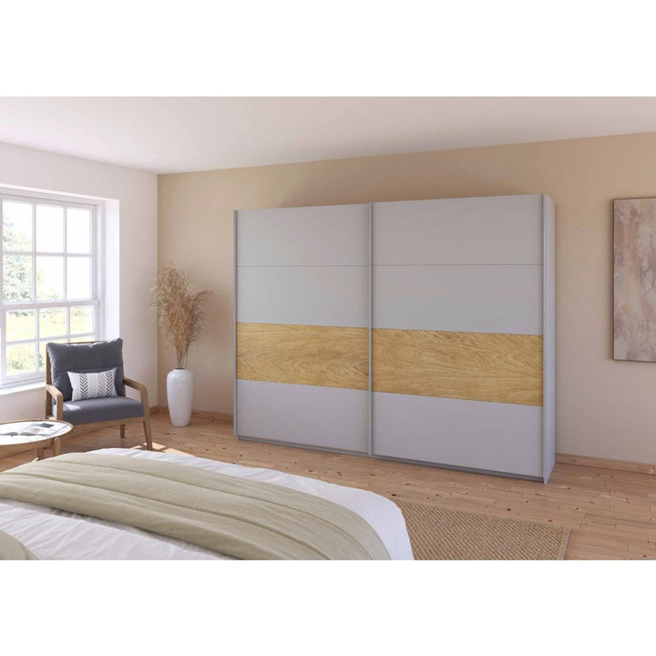 Rauch Malva 2-Door Sliding Wardrobe - 271CM
