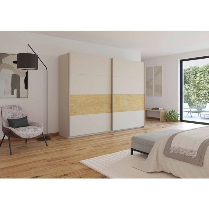 Rauch Malva 2-Door Sliding Wardrobe - 271CM