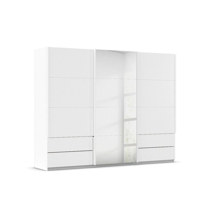 Elara White 3 Door Sliding Wardrobe