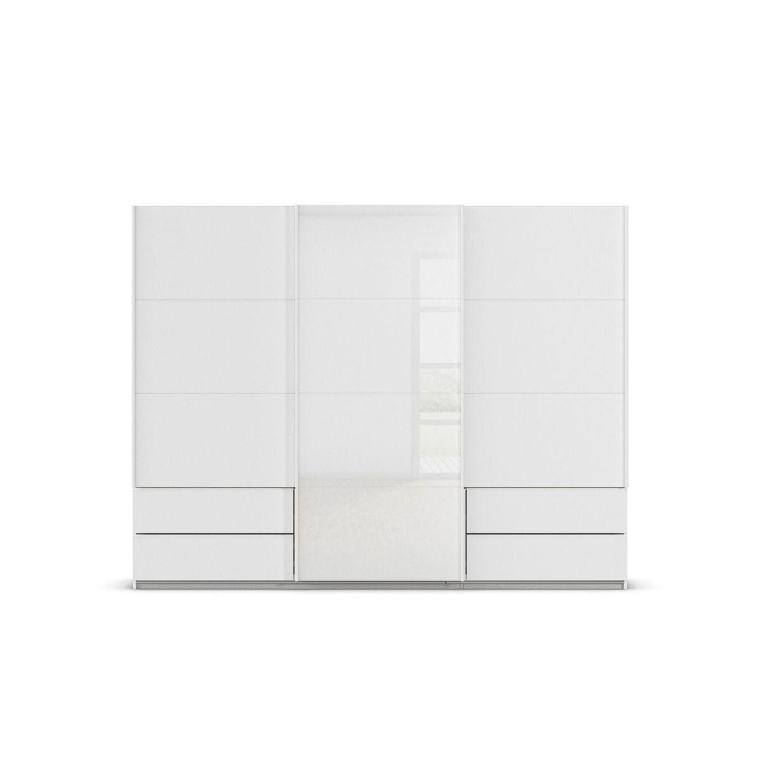 Elara White 3 Door Sliding Wardrobe