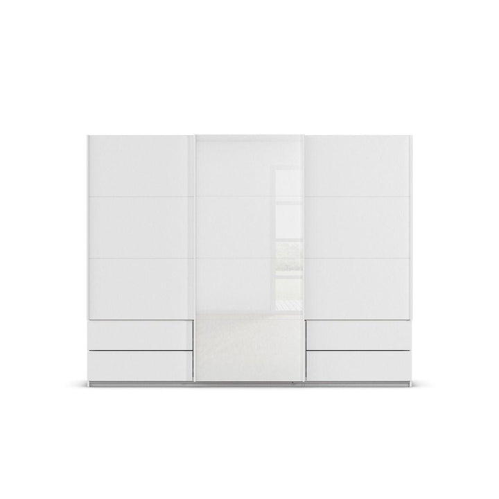 Elara White 3 Door Sliding Wardrobe