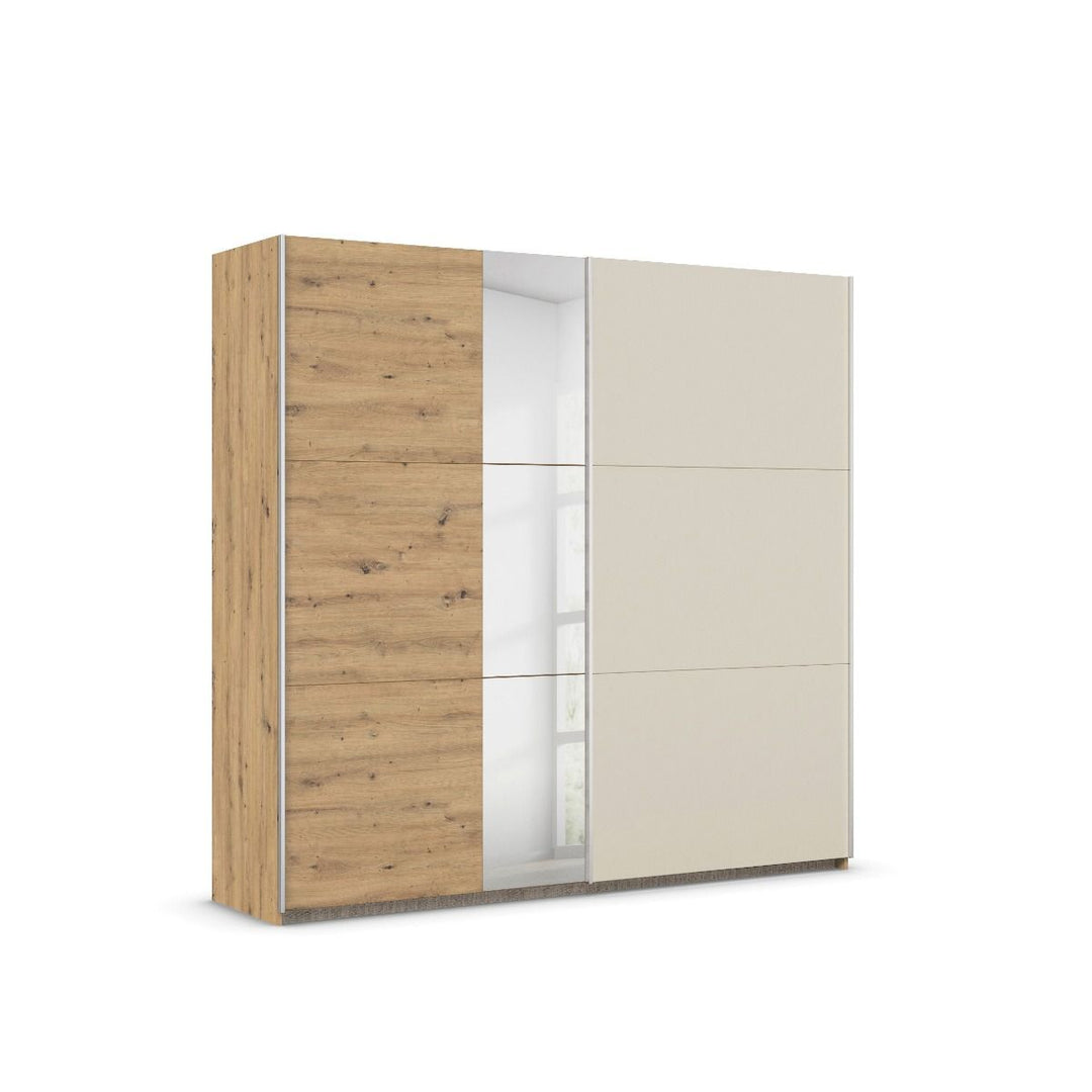 Elstra 2 Door Sliding Wardrobe With Mirror Front