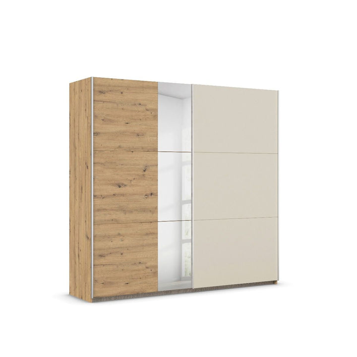 Elstra 2 Door Sliding Wardrobe With Mirror Front