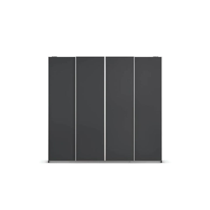 Rauch Altera Metallic Grey 4 Door Sliding Wardrobe