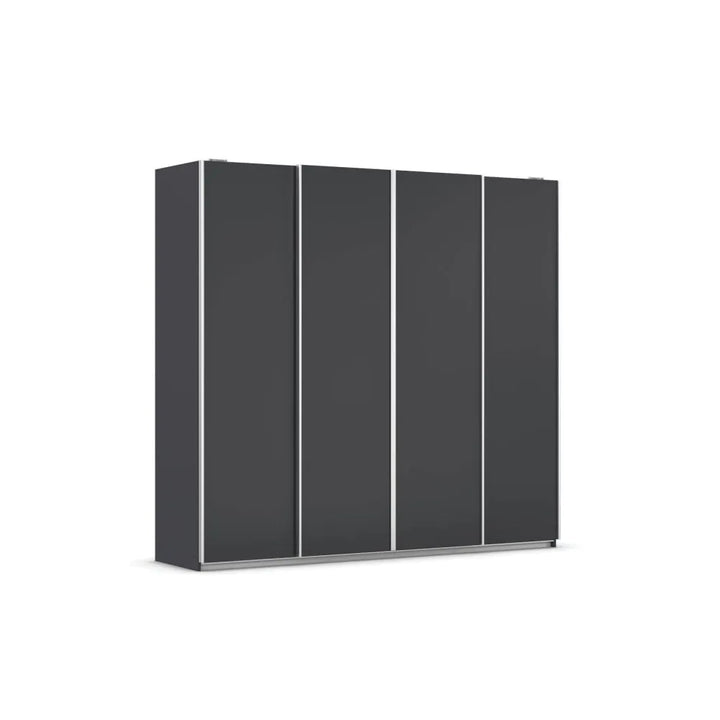 Rauch Altera Metallic Grey 4 Door Sliding Wardrobe