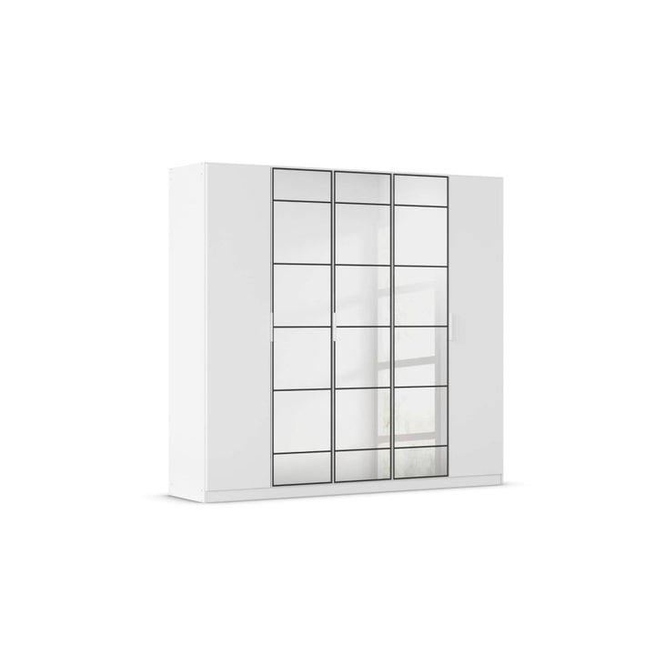 Rauch Acero Alpine White Hinged Door Wardrobe