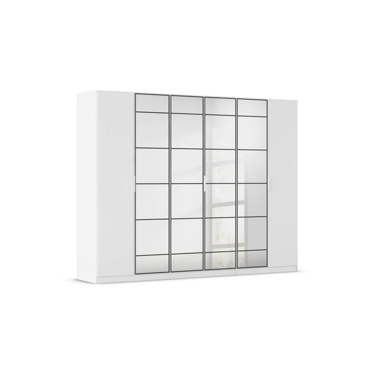 Rauch Acero Alpine White Hinged Door Wardrobe