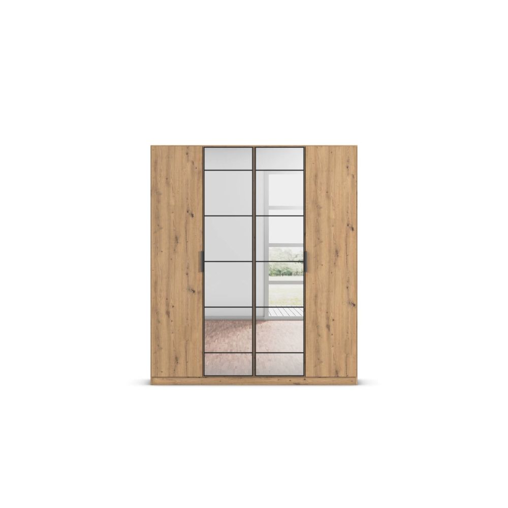 Rauch Acero Artisan Oak Hinged Door Wardrobe