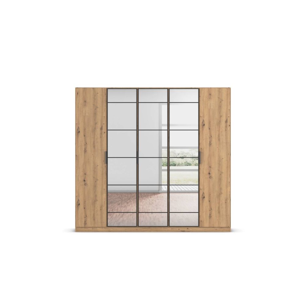 Rauch Acero Artisan Oak Hinged Door Wardrobe