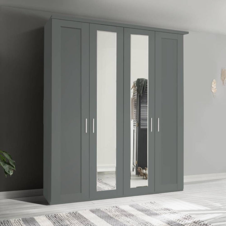 Wiemann Cambridge 3 Hinged Door Wardrobe with Mirror