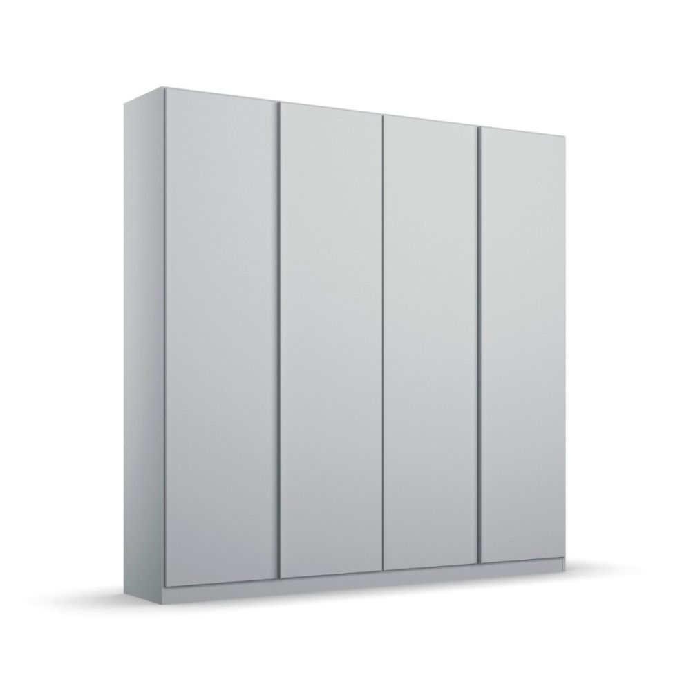 Rauch Monostar Silk Grey 4 Door Hinged Wardrobe W181CM