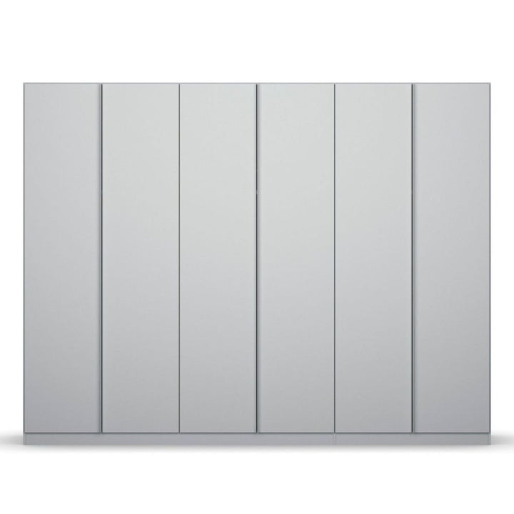 Rauch Monostar Silk Grey 6 Door Hinged Wardrobe W271CM