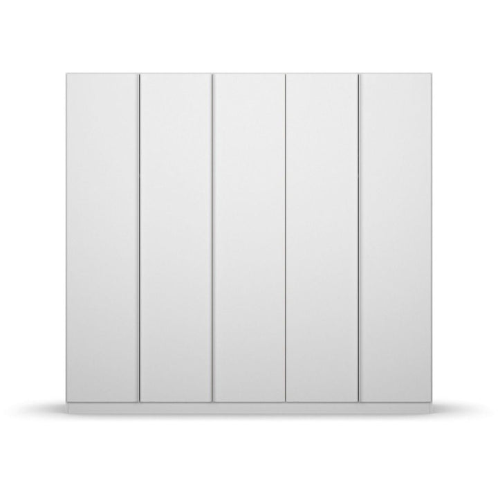 Rauch Monostar White 5 Door Hinged Wardrobe W226CM