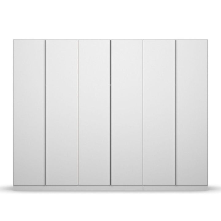 Rauch Monostar White 6 Door Hinged Wardrobe W271CM
