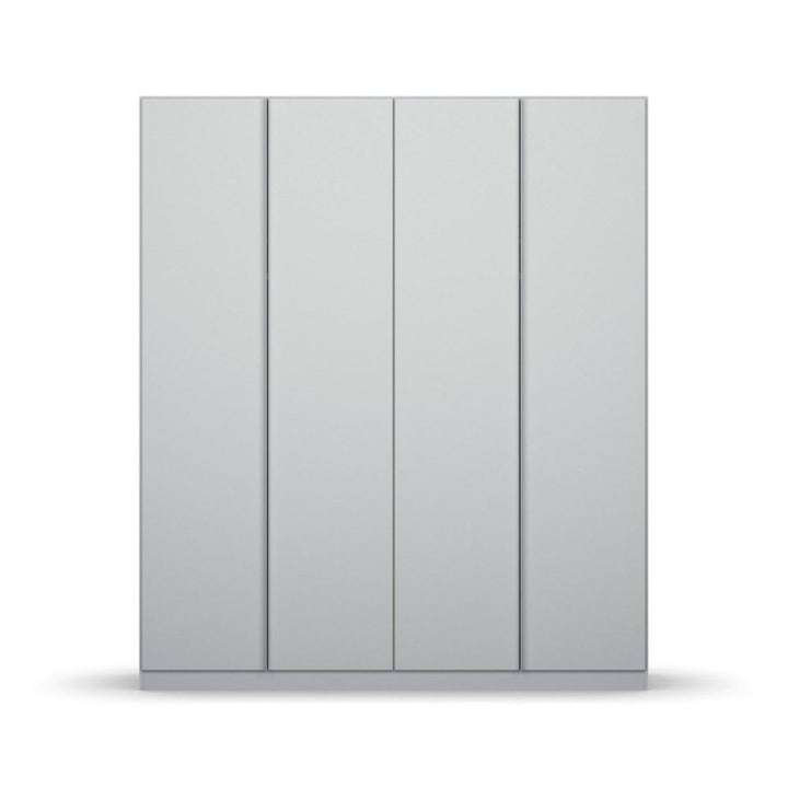 Rauch Monostar Silk Grey 4 Door Hinged Wardrobe W181CM