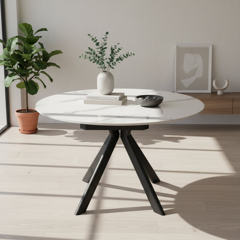 Alto 135cm Ceramic Extending Dining Table