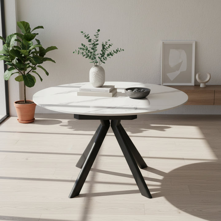 Alto 135cm Ceramic Extending Dining Table