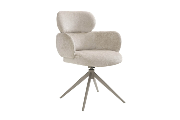 Artemis 1600 Table with 4 Apollo Swivel Dining Chairs