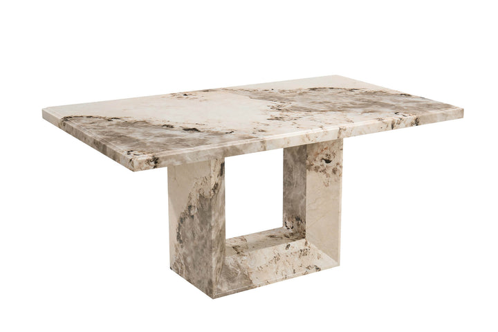Artemis 1600 Table with 4 Apollo Swivel Dining Chairs
