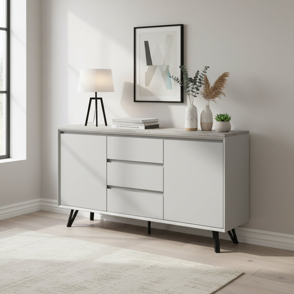 Bari Marble Sideboard