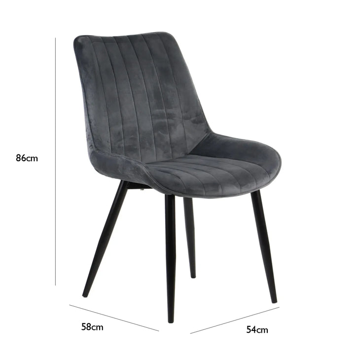 The Carrara 1.8m Luxe Dining Table with Motion Chairs