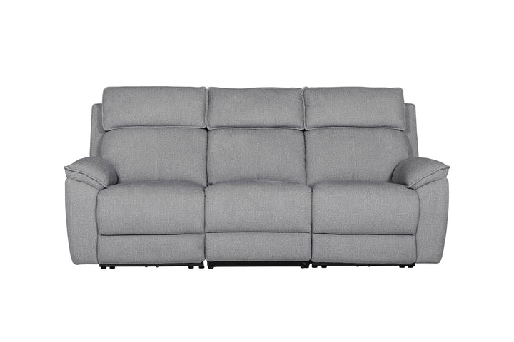Blaine 3 Seater Electric Recliner Greige