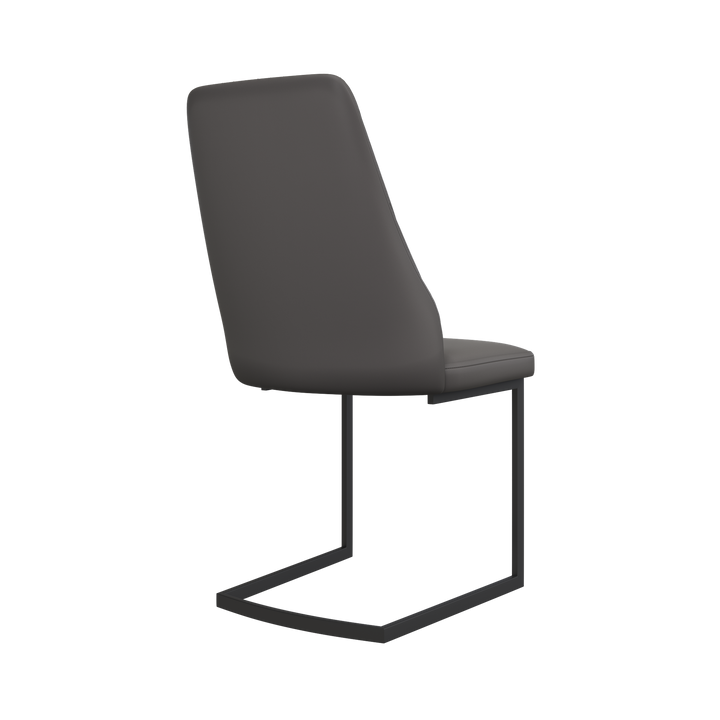Castello Leather Dining Chair Light Grey
