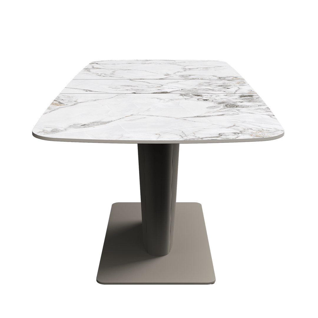 Castello 160-200cm Ceramic Extending Dining Table White