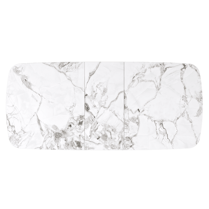 Castello 160-200cm Ceramic Extending Dining Table White