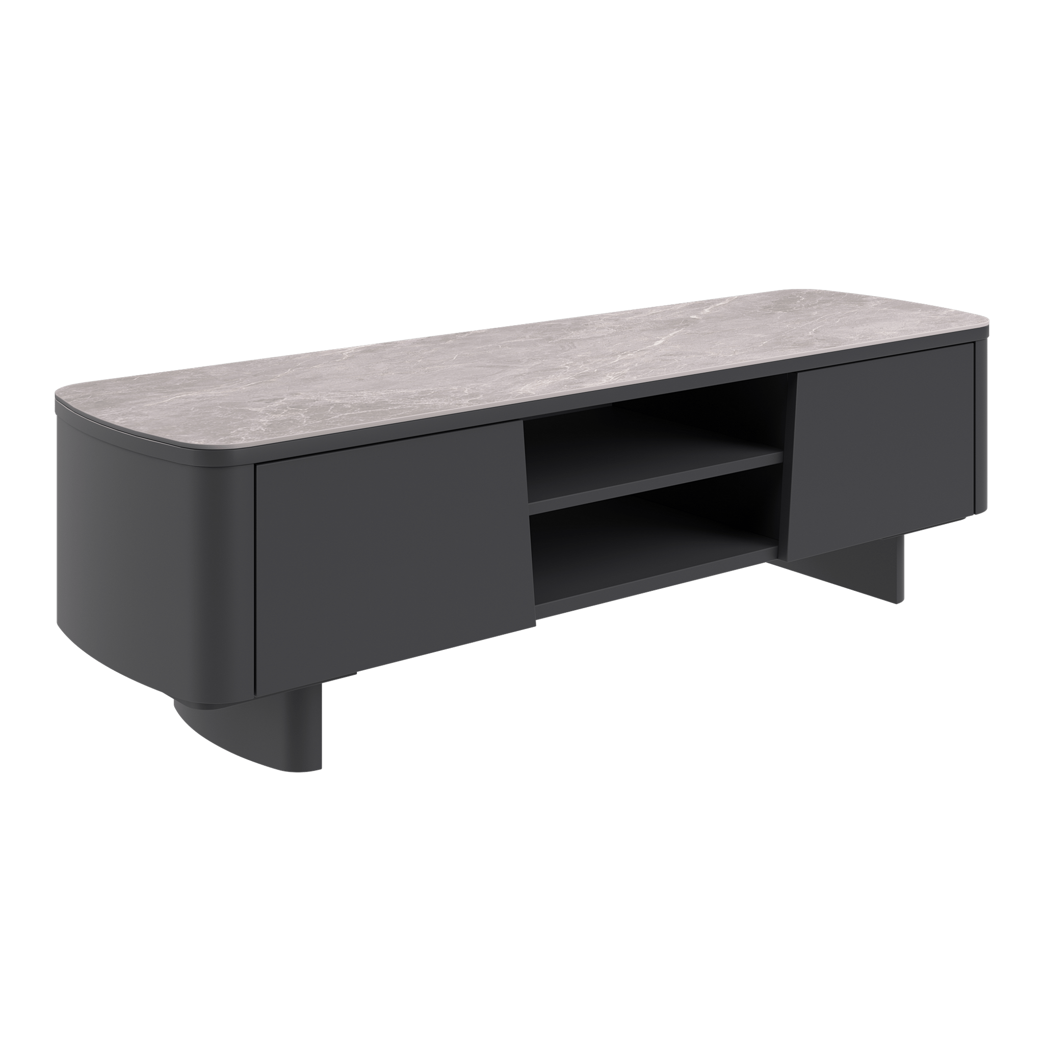 Buy Castello Ceramic TV Unit | Modern Media Storage Stand – Evoke Home ...