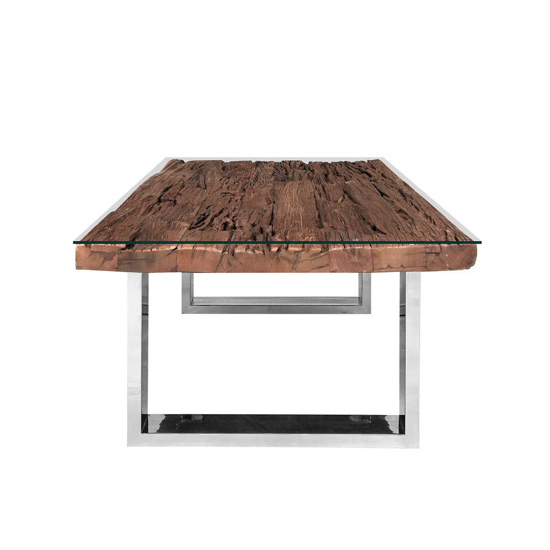 Industrial Reclaimed Wood Coffee Table – Solid Timber Design