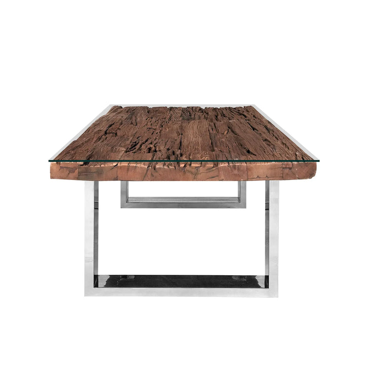Industrial Reclaimed Wood Coffee Table – Solid Timber Design