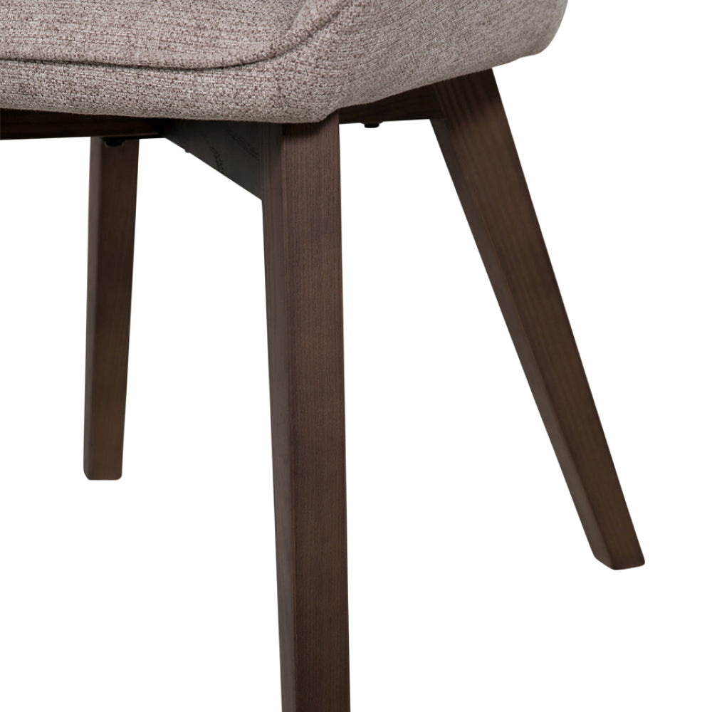 Axton 180-260 CM Dining Table Latte with Mortiz Dining Chairs