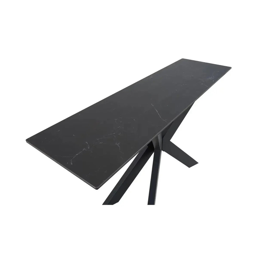 The Orion Starburst Ceramic Console Table