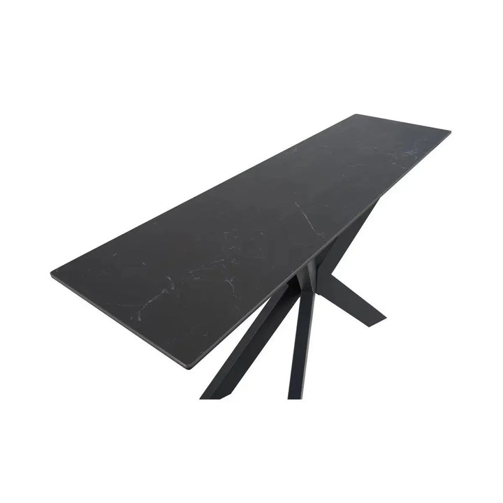The Orion Starburst Ceramic Console Table