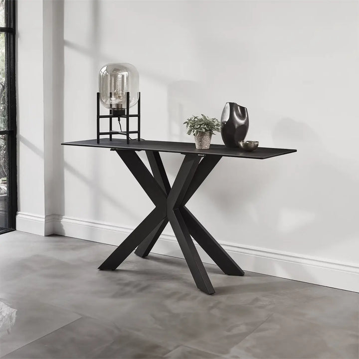 The Orion Starburst Ceramic Console Table