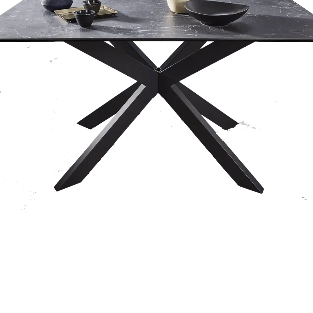 The Arlo Quilted 4-Seater Dining Set