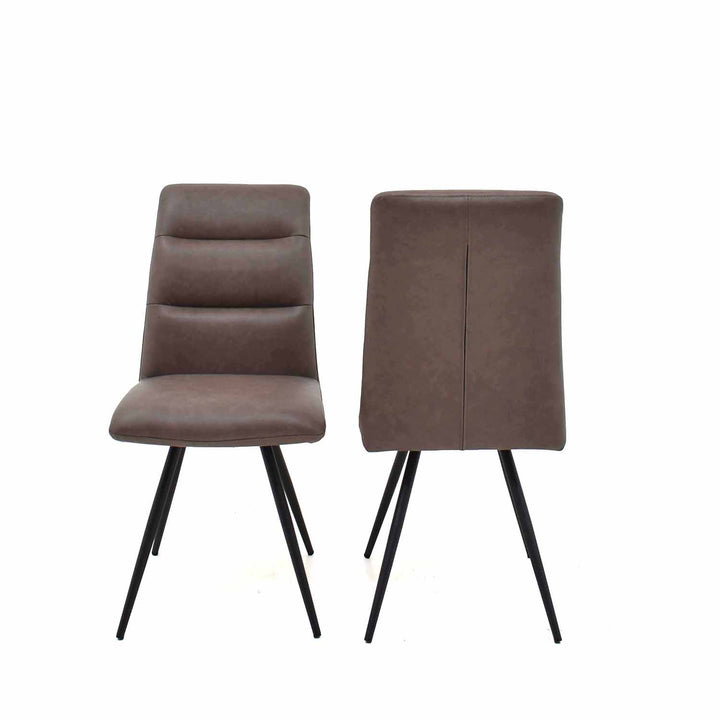 Pauli Chairs Set of 2 - Nutmeg