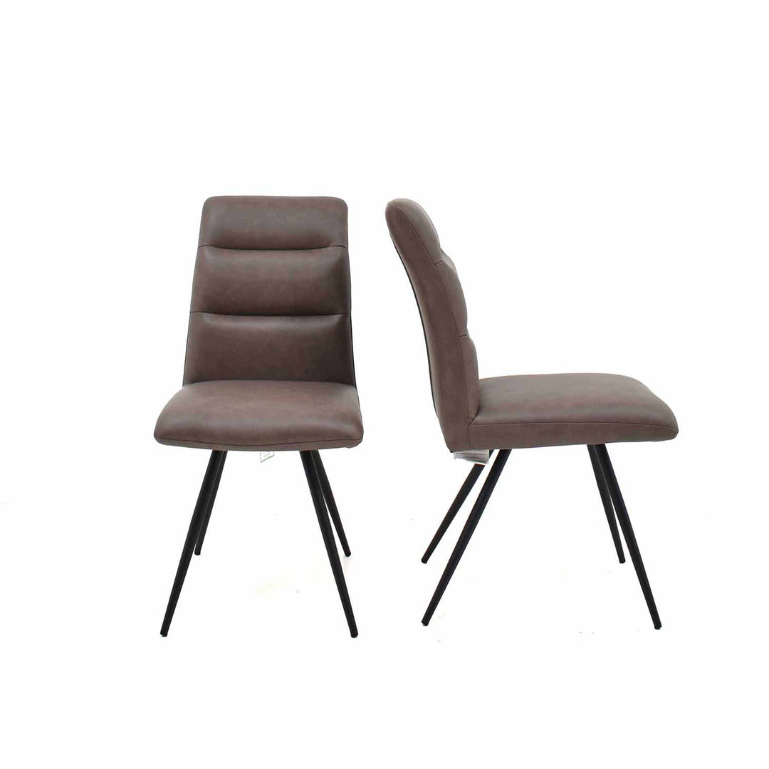 Pauli Chairs Set of 2 - Nutmeg